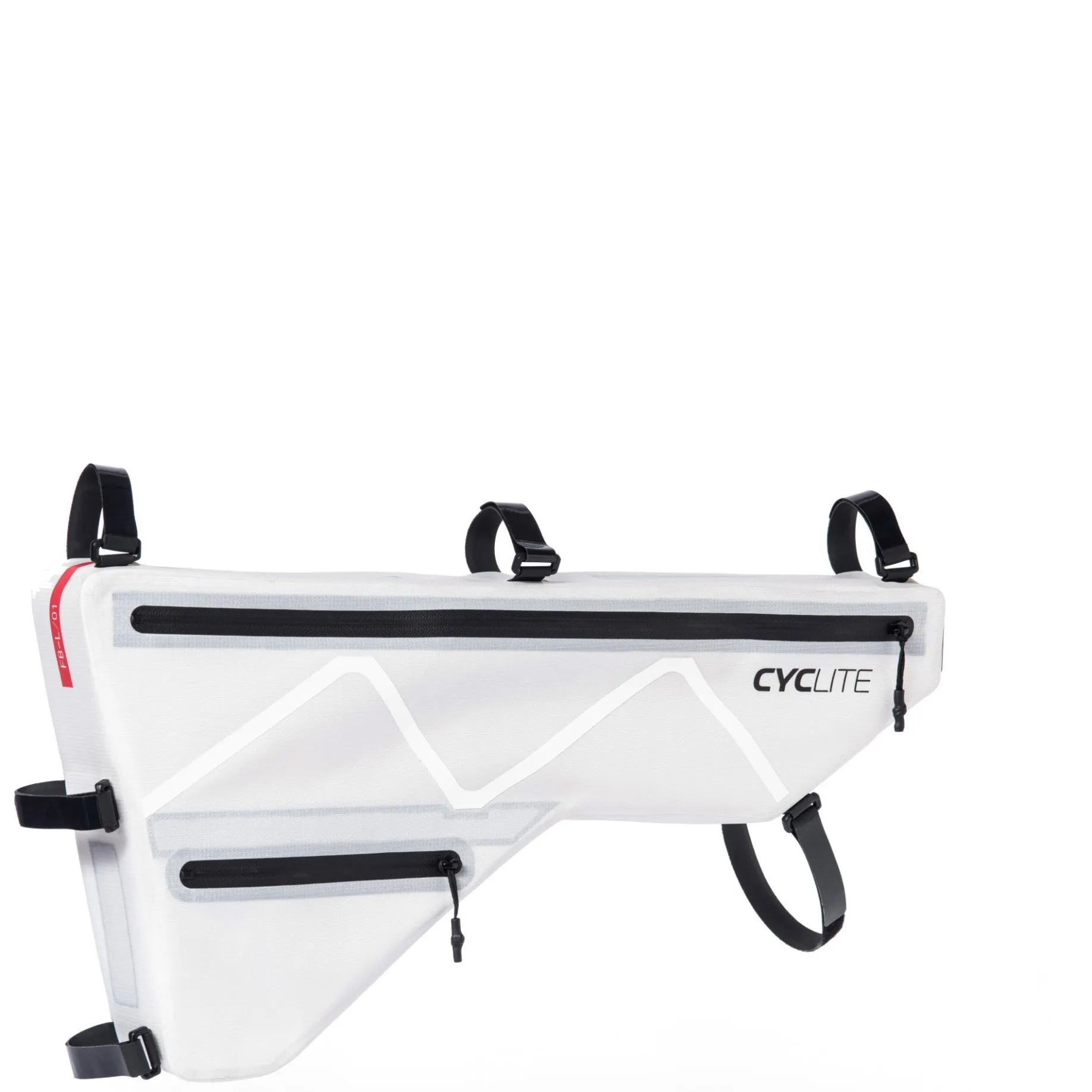 CYCLITE Frame Bag Large 3.6 - Rahmentasche (Bikepacking) 44 cm (light grey)