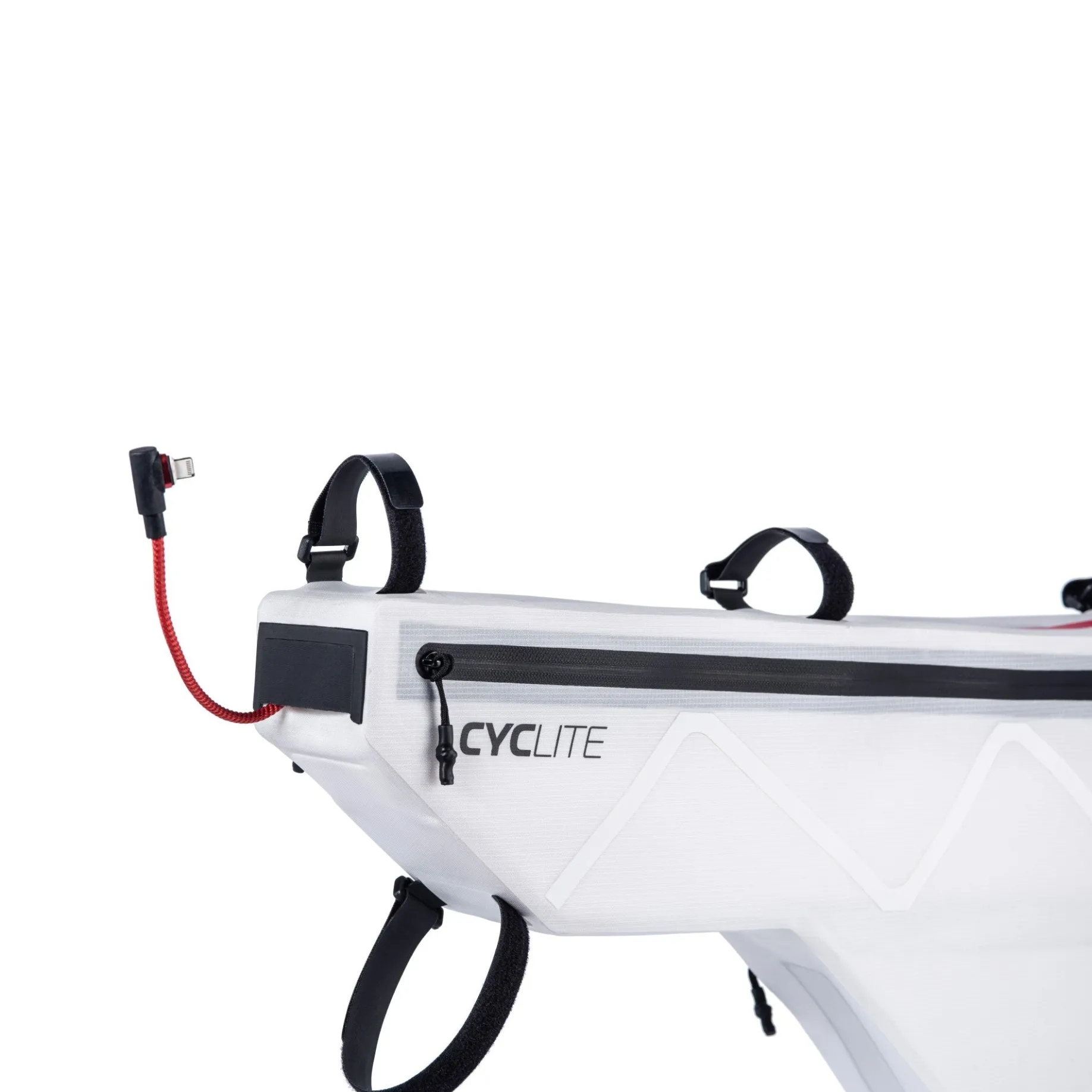 CYCLITE Frame Bag Large 3.6 - Rahmentasche (Bikepacking) 44 cm (light grey)