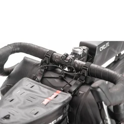 CYCLITE Handle Bar Aero Bag 4.9 - Lenkertasche (Bikepacking) 23 cm (black)