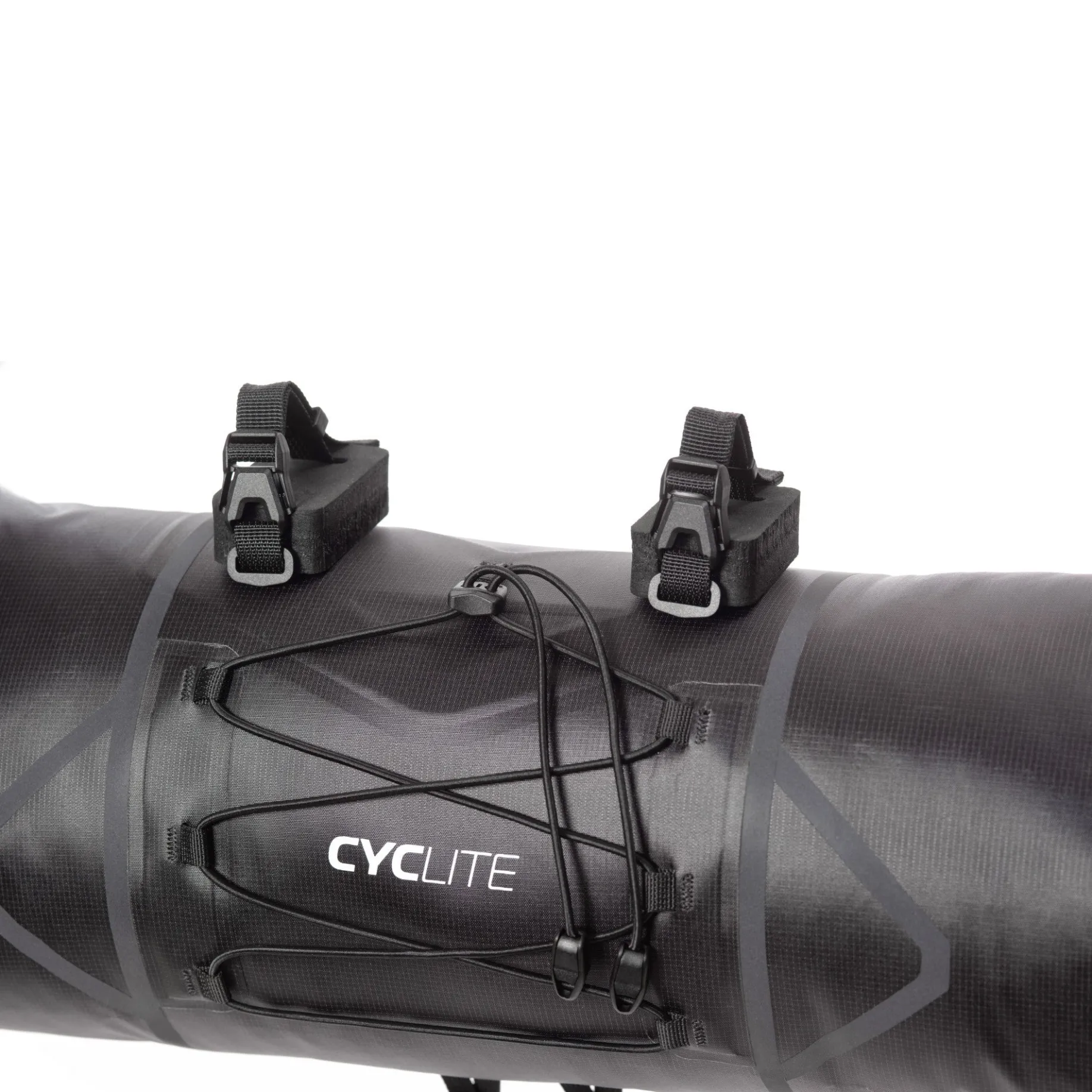 CYCLITE Handle Bar Roll Bag 12.6 - Lenkertasche (Bikepacking) 55 cm (black)