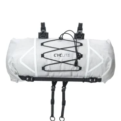 CYCLITE Handle Bar Roll Bag 12.6 - Lenkertasche (Bikepacking) 55 cm (light grey)