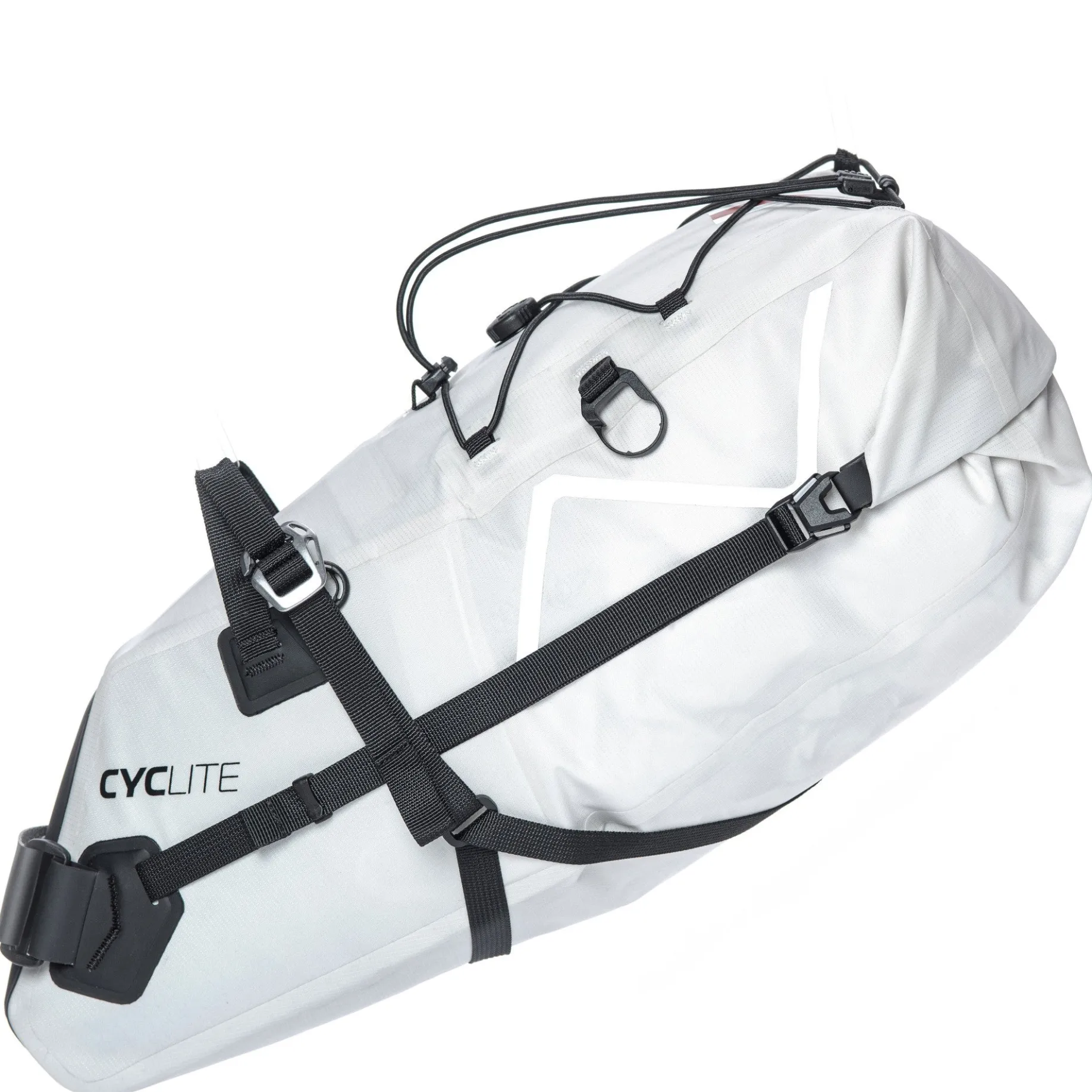 CYCLITE Saddle Bag 12.9 - Satteltasche (Bikepacking) 52 cm (light grey)