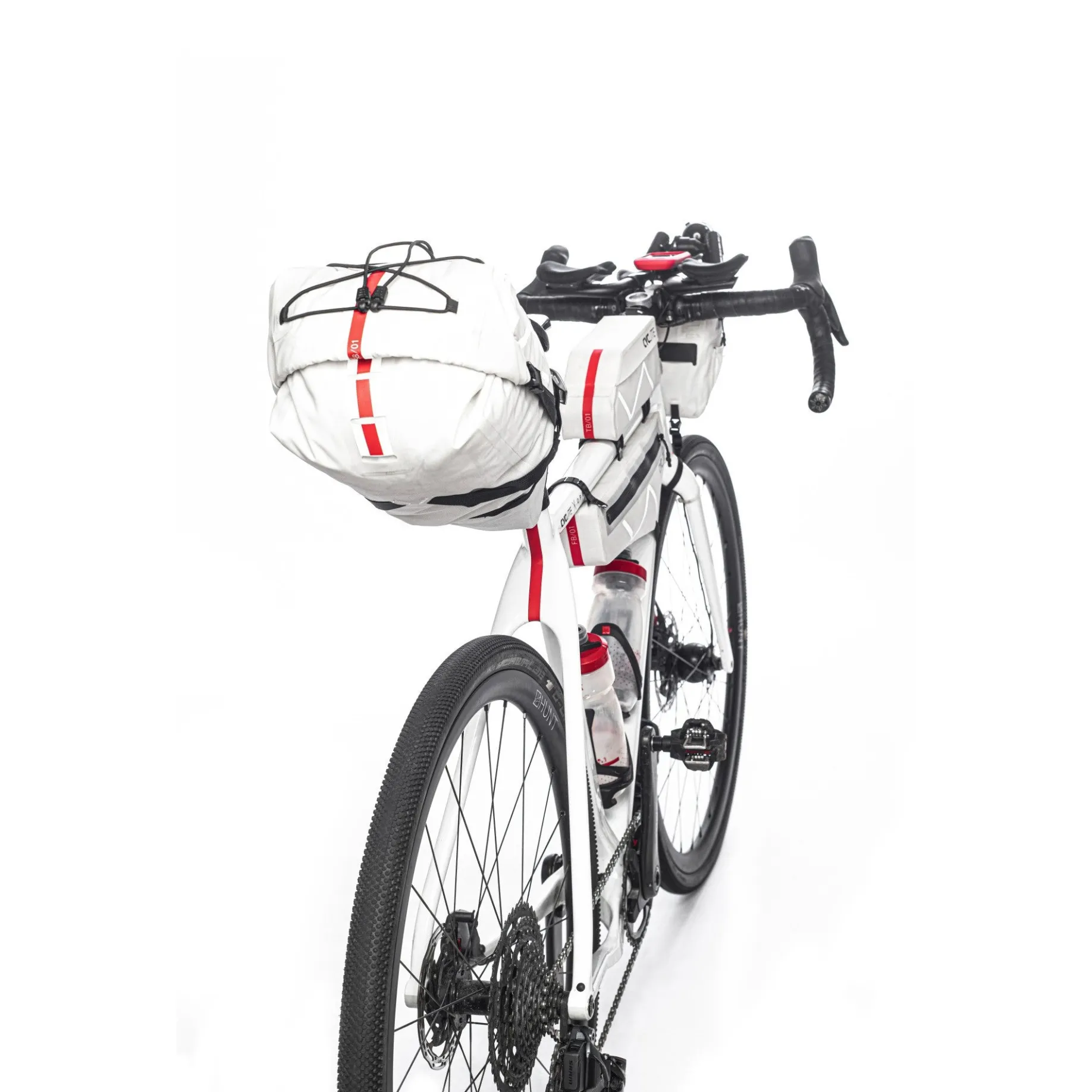 CYCLITE Saddle Bag 12.9 - Satteltasche (Bikepacking) 52 cm (light grey)