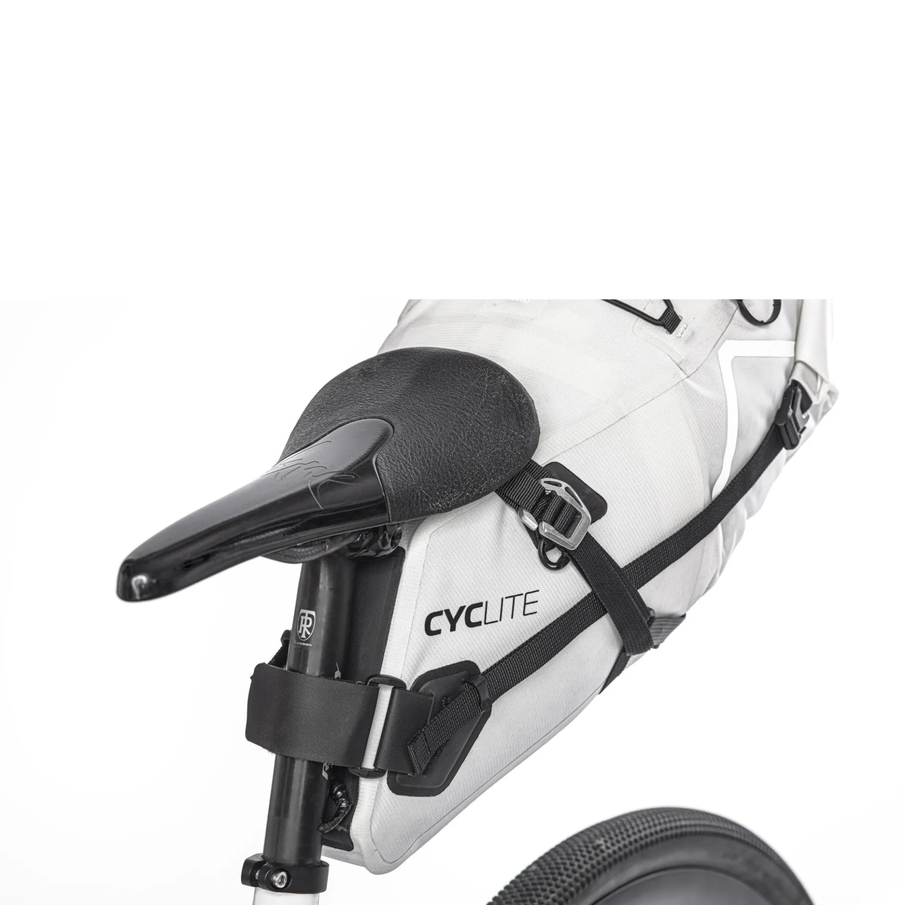 CYCLITE Saddle Bag 12.9 - Satteltasche (Bikepacking) 52 cm (light grey)