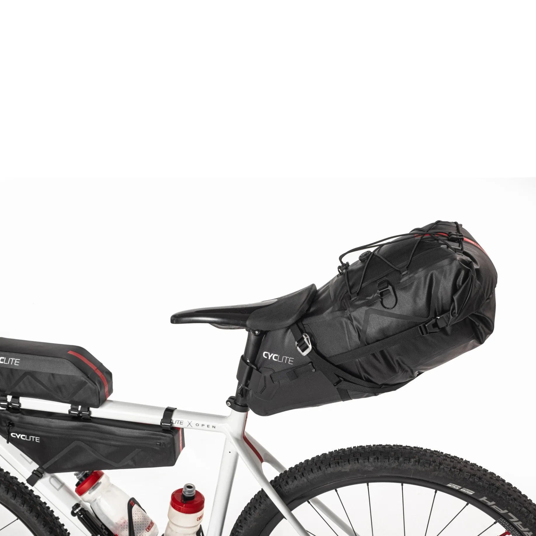 CYCLITE Saddle Bag 12.9 - Satteltasche (Bikepacking) 52 cm (black)