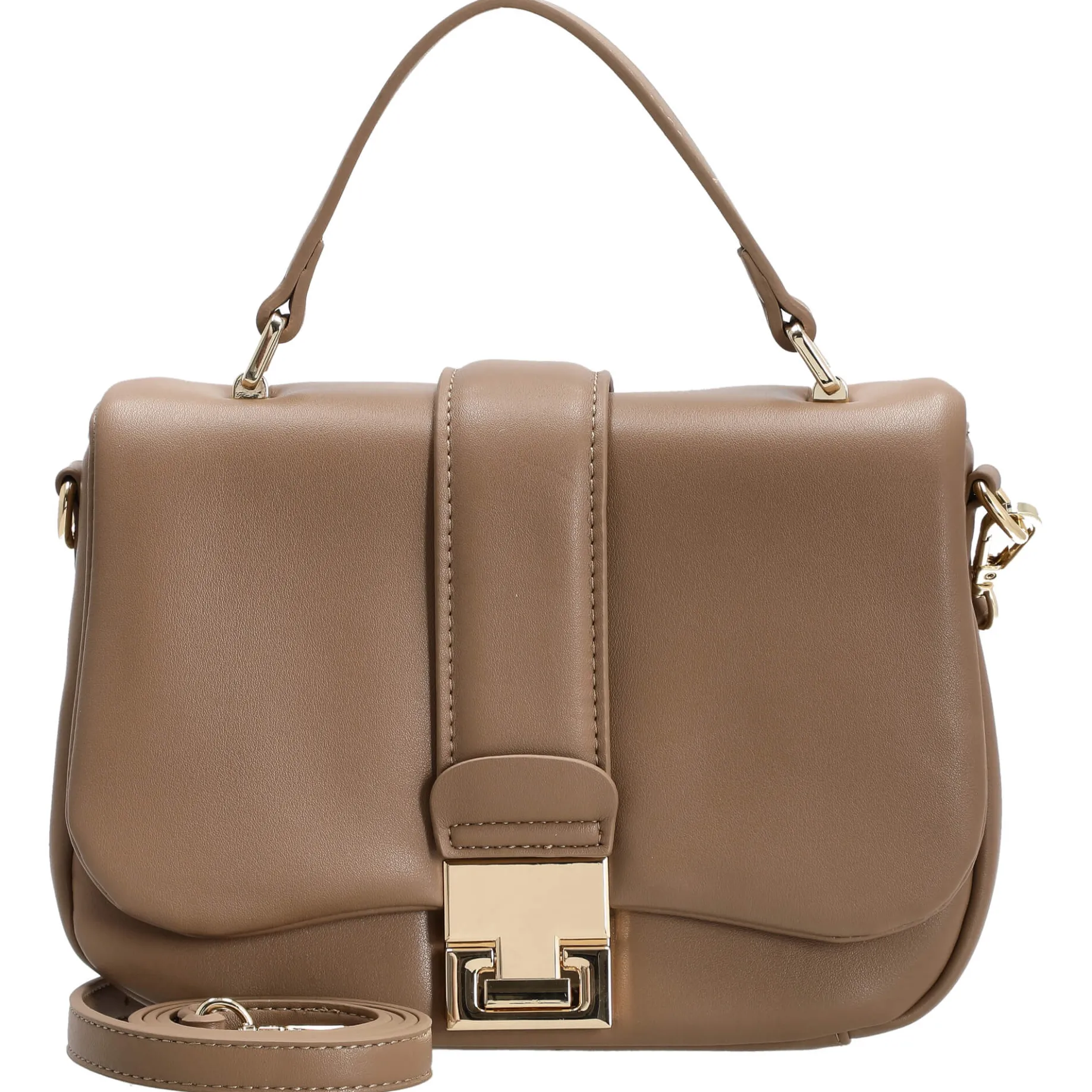Dalarna - Henkeltasche 25 cm (soft toffee/gold)