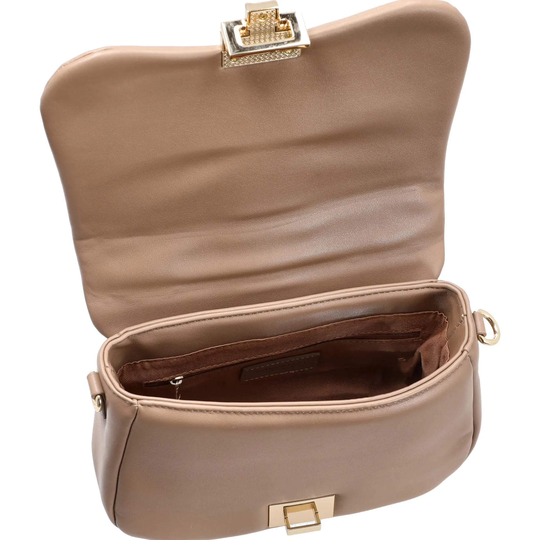 Dalarna - Henkeltasche 25 cm (soft toffee/gold)