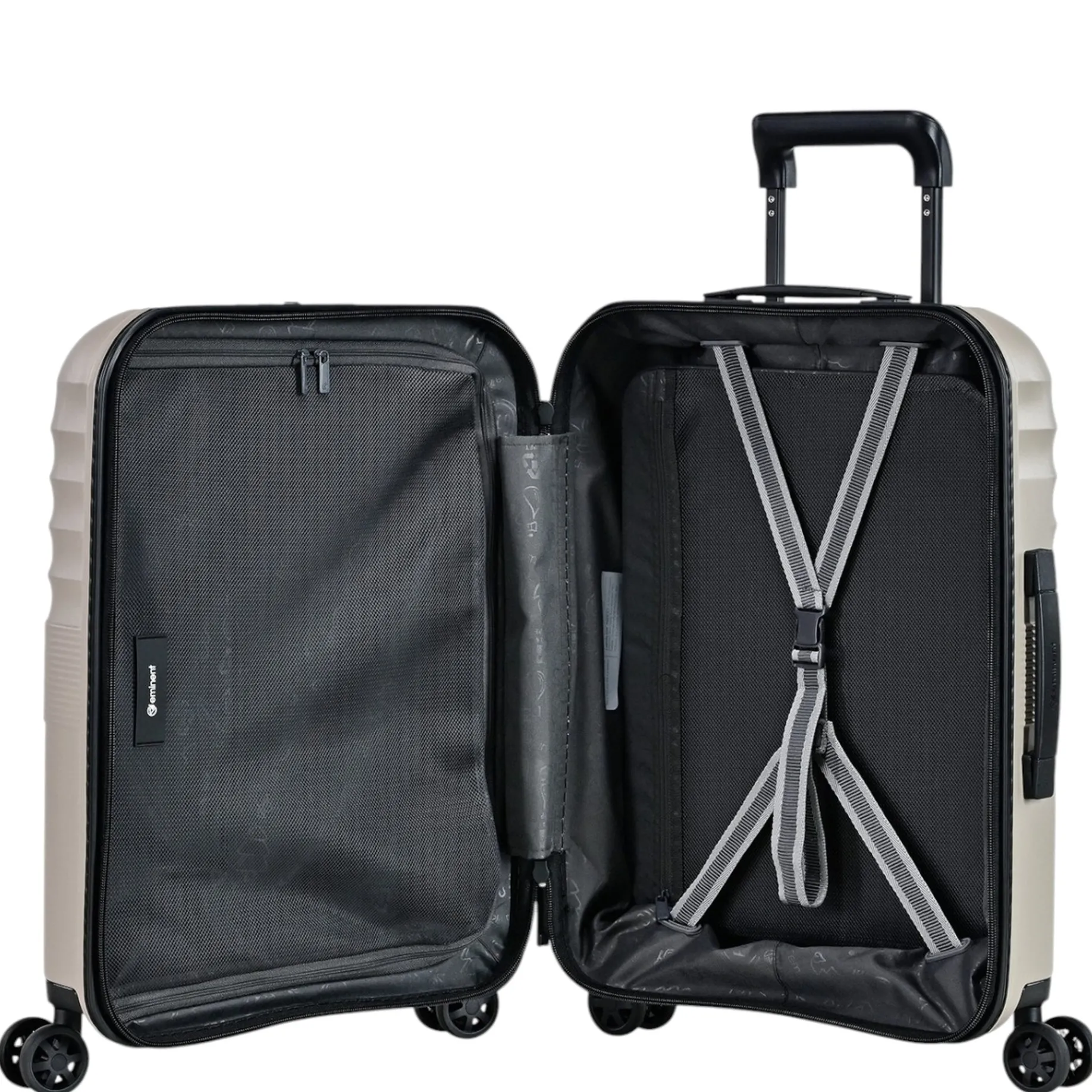 DANDELION - 4-Rollen-Kabinentrolley 55 cm (beige)