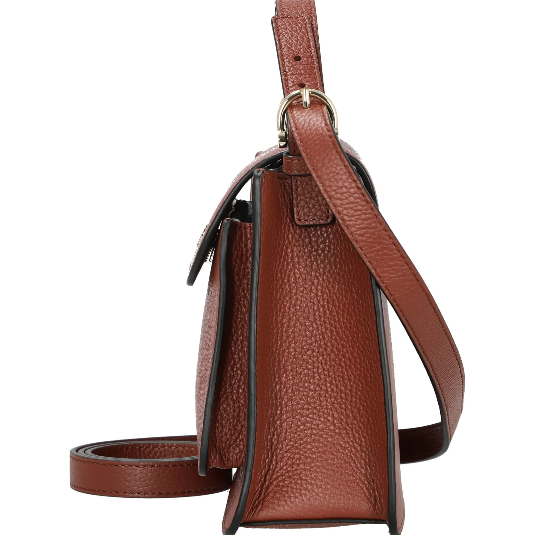Delia - Henkeltasche S 23 cm (dark cognac)