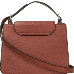 Delia - Henkeltasche S 23 cm (dark cognac)
