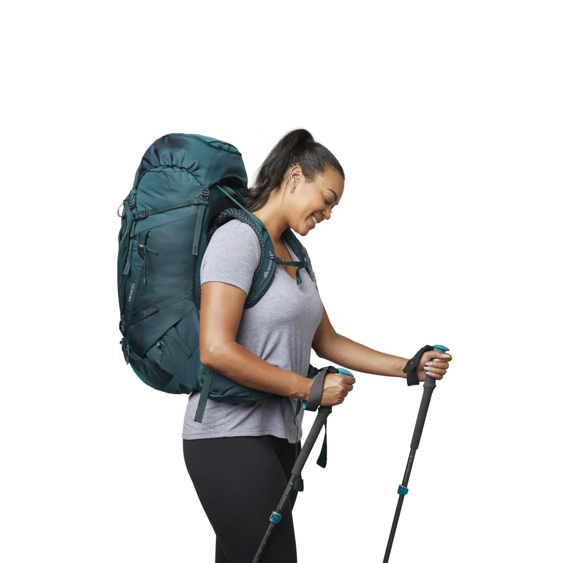 Deva 60 SM - Women's Reiserucksack 75 cm (emerald green, emerald green)