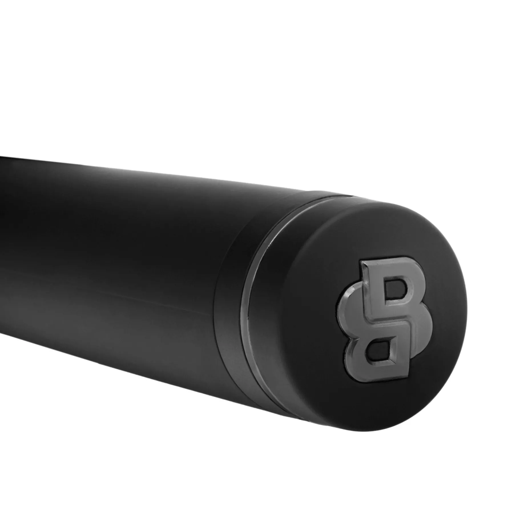 Double B - Stockschirm Regenschirm 115 cm (black & gun)