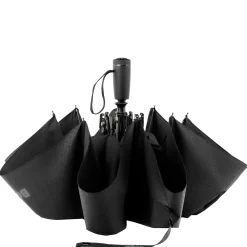 Double B - Taschenschirm Regenschirm (black & gun)
