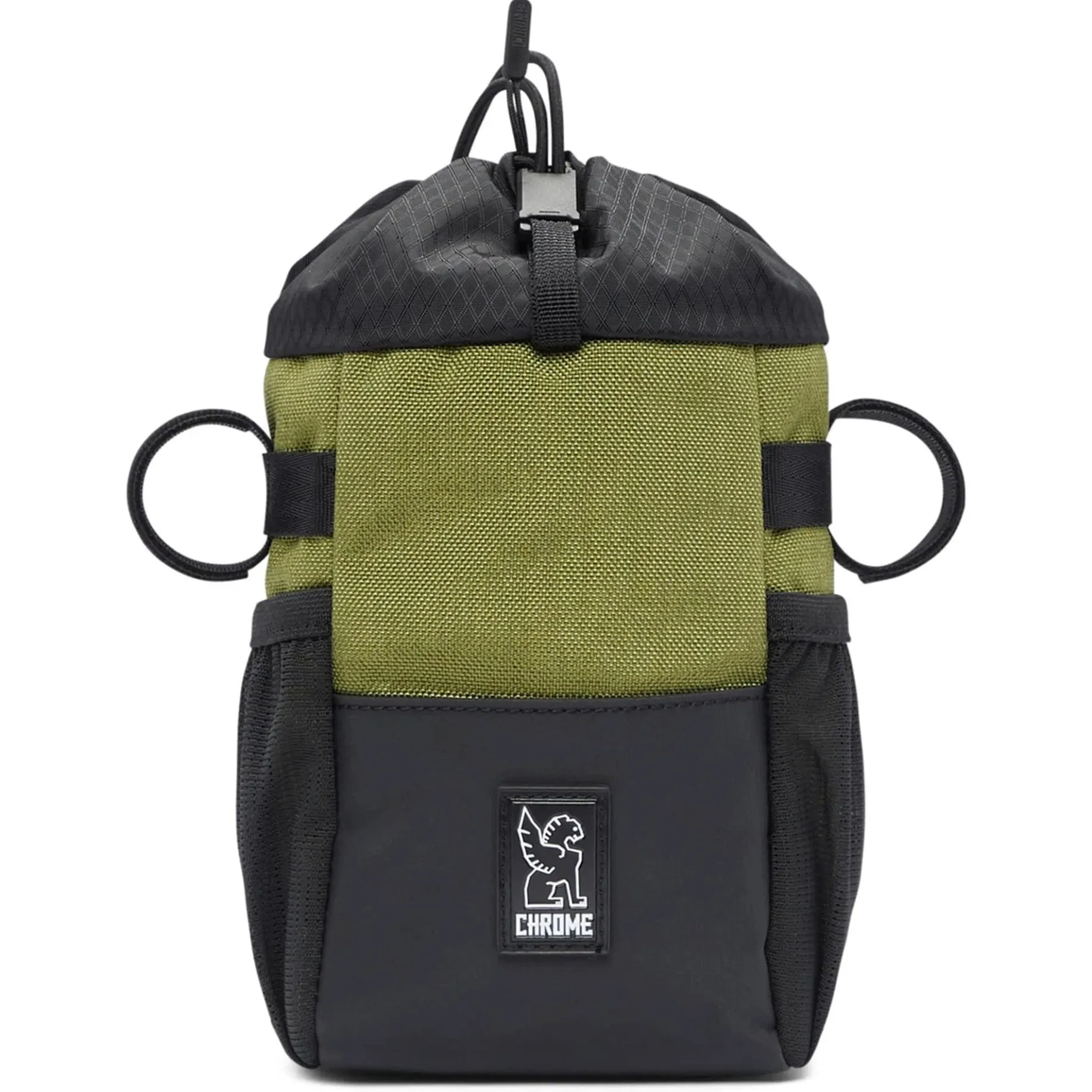 Doubletrack Bike Feed Bag 1.5 - Lenkertasche 16.5 cm (olive branch)