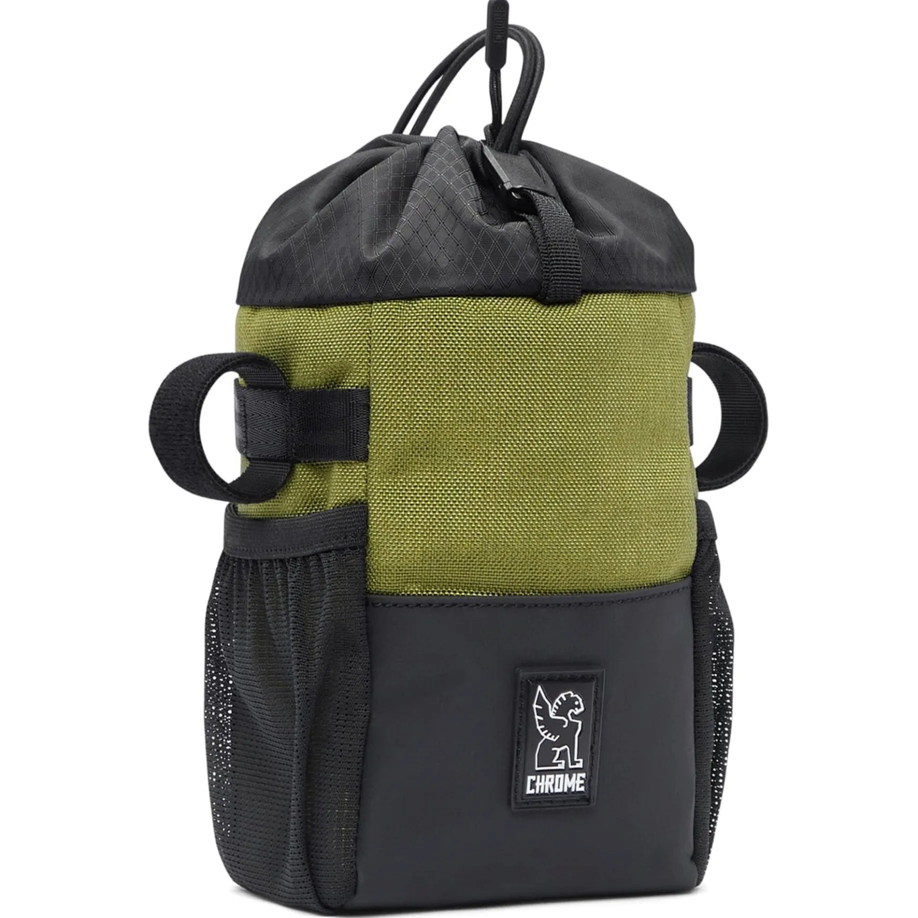 Doubletrack Bike Feed Bag 1.5 - Lenkertasche 16.5 cm (olive branch)