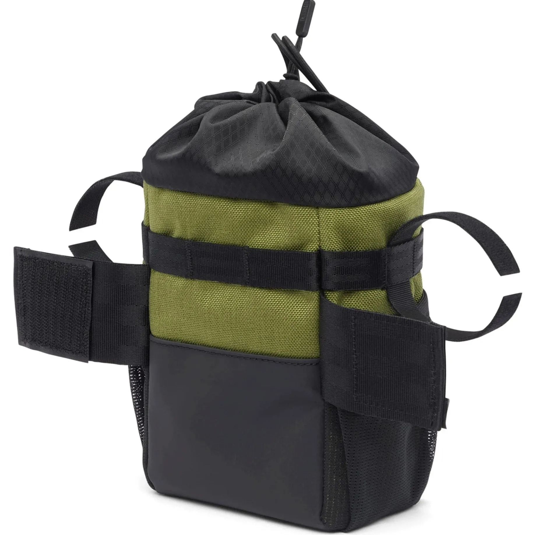 Doubletrack Bike Feed Bag 1.5 - Lenkertasche 16.5 cm (olive branch)