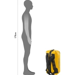 Duffle 40 - Reisetasche/ Rucksack 53 cm (yellow black)