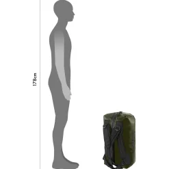 Duffle 40 - Reisetasche/ Rucksack 53 cm (olive black)
