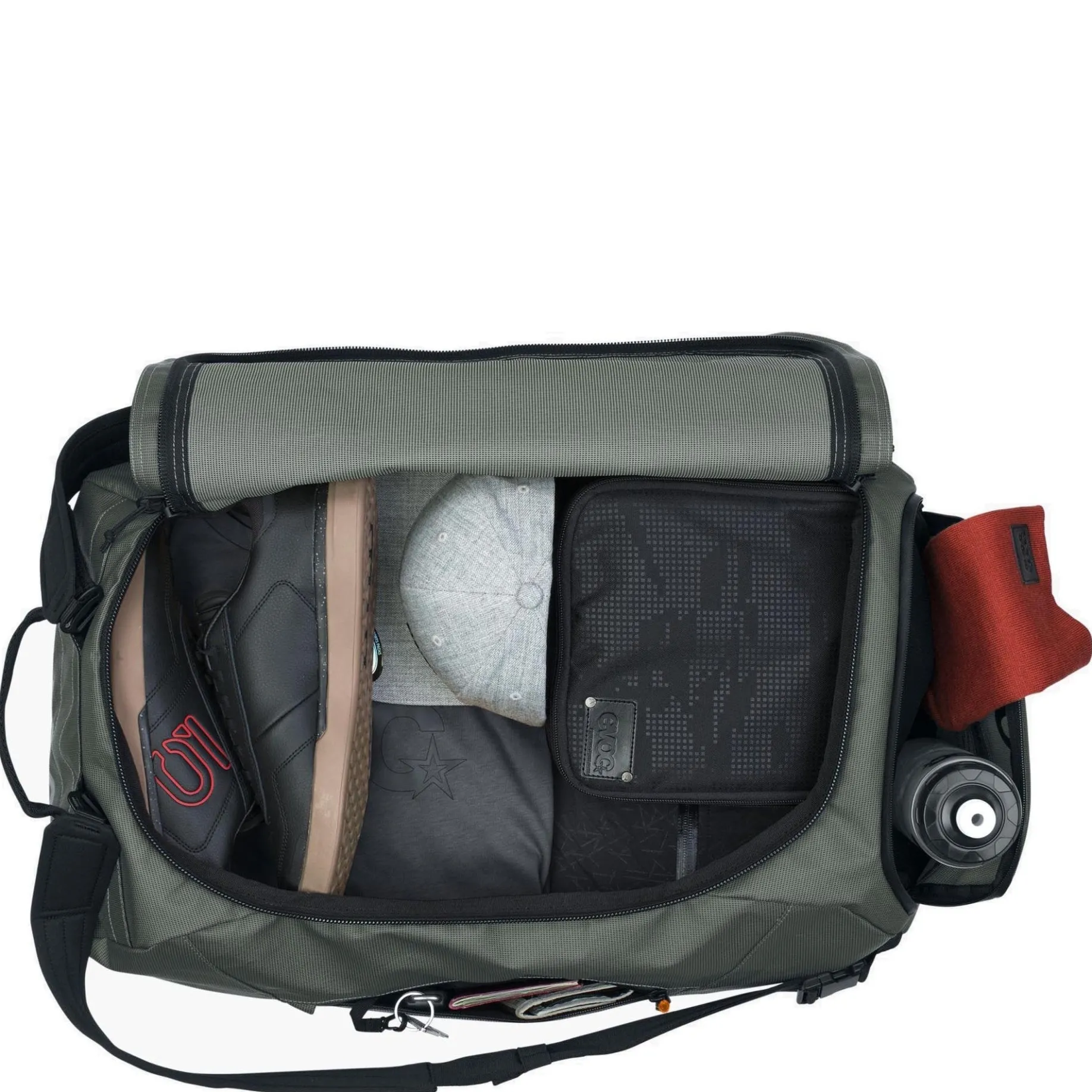 Duffle Bag 60 - Reisetasche 60 cm (dark olive/black)