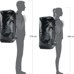 Duffle RC 89 - Reisetasche/Reiserucksack 71 cm (black)