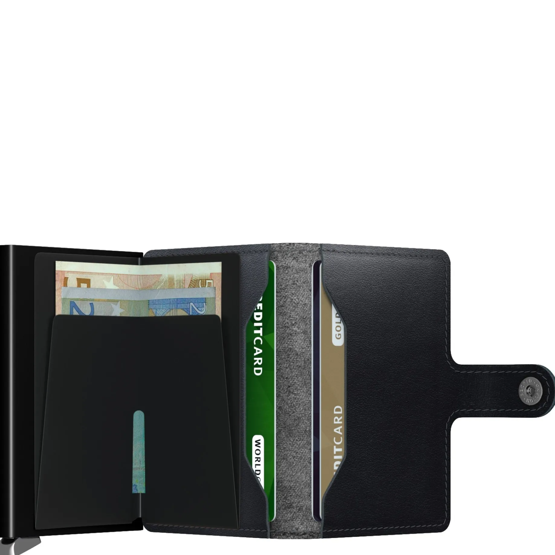 Dusk Miniwallet - Geldbörse 10.2 cm RFID (black)