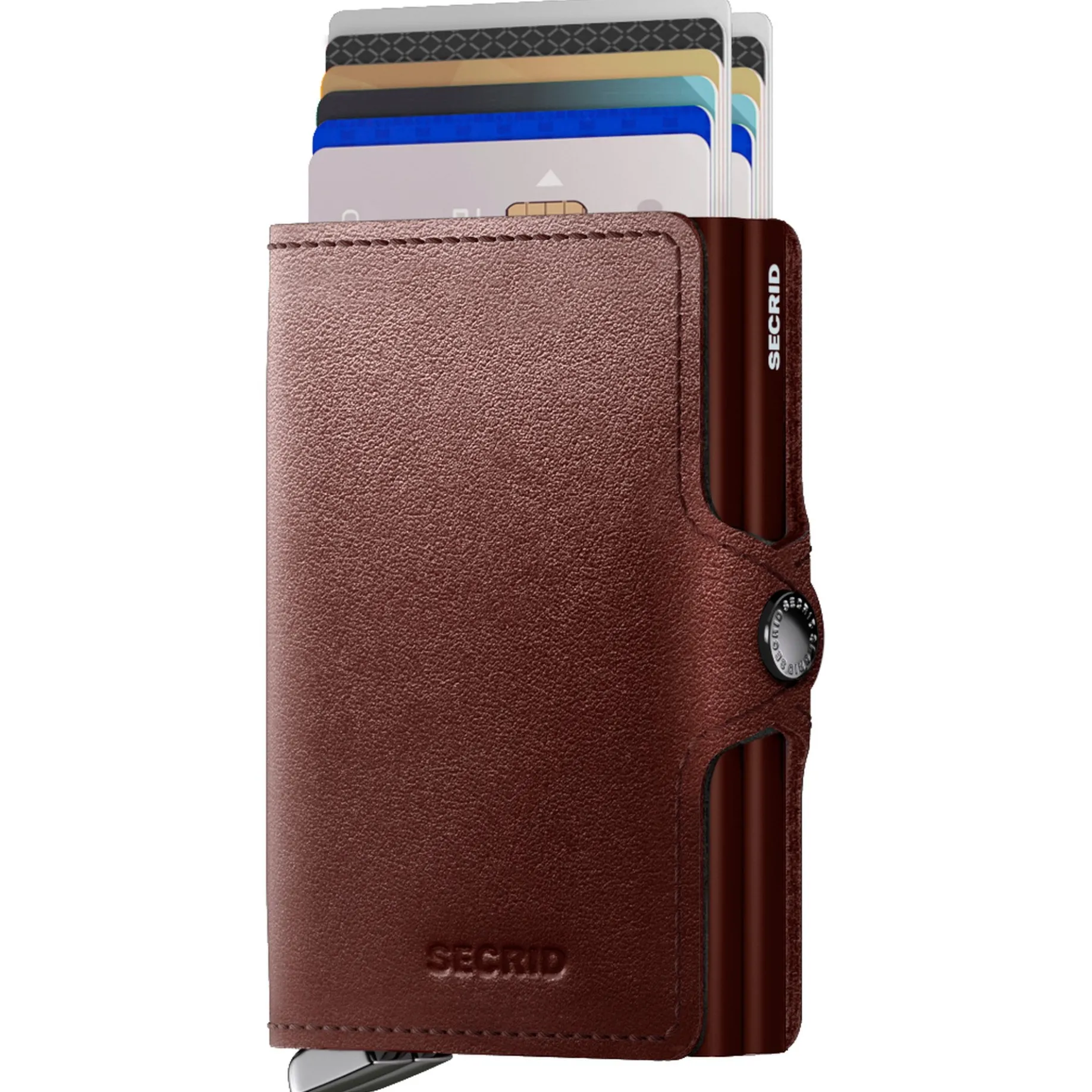 Dusk Twinwallet - Geldbörse 6cc 10.2 cm RFID (dark brown)