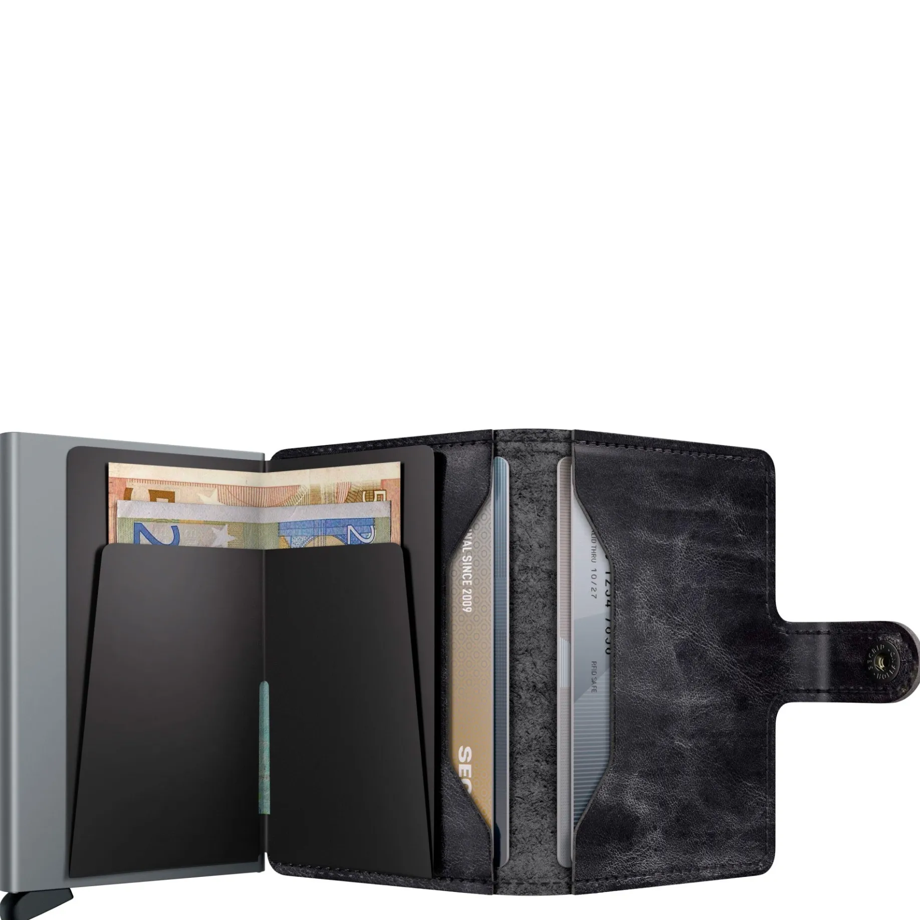 Dutch Martin Miniwallet - Geldbörse RFID 6.5 cm (grey)