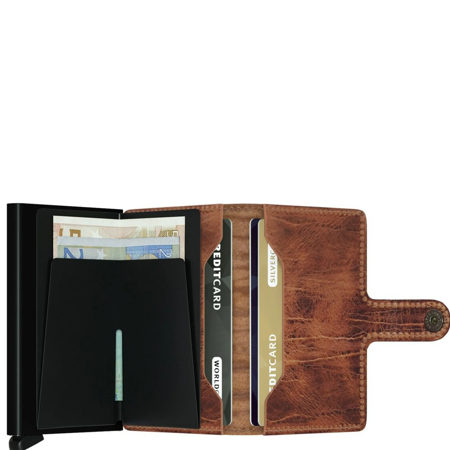 Dutch Martin Miniwallet - Geldbörse RFID 6.5 cm (whiskey)