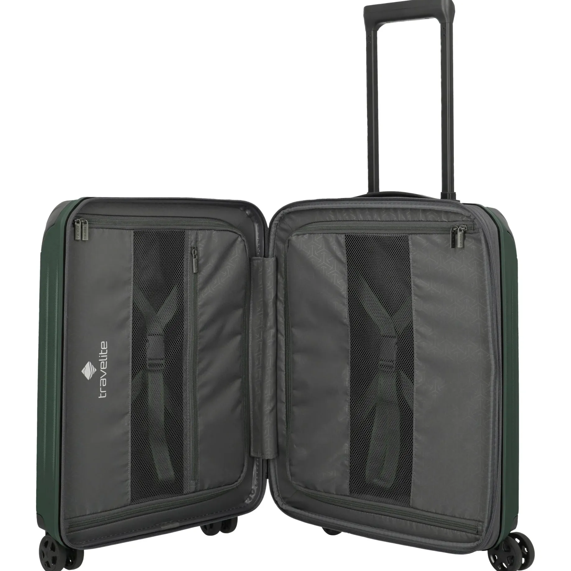 Dynamiic -4-Rollen-Kabinentrolley S 55 cm erw. (grün)