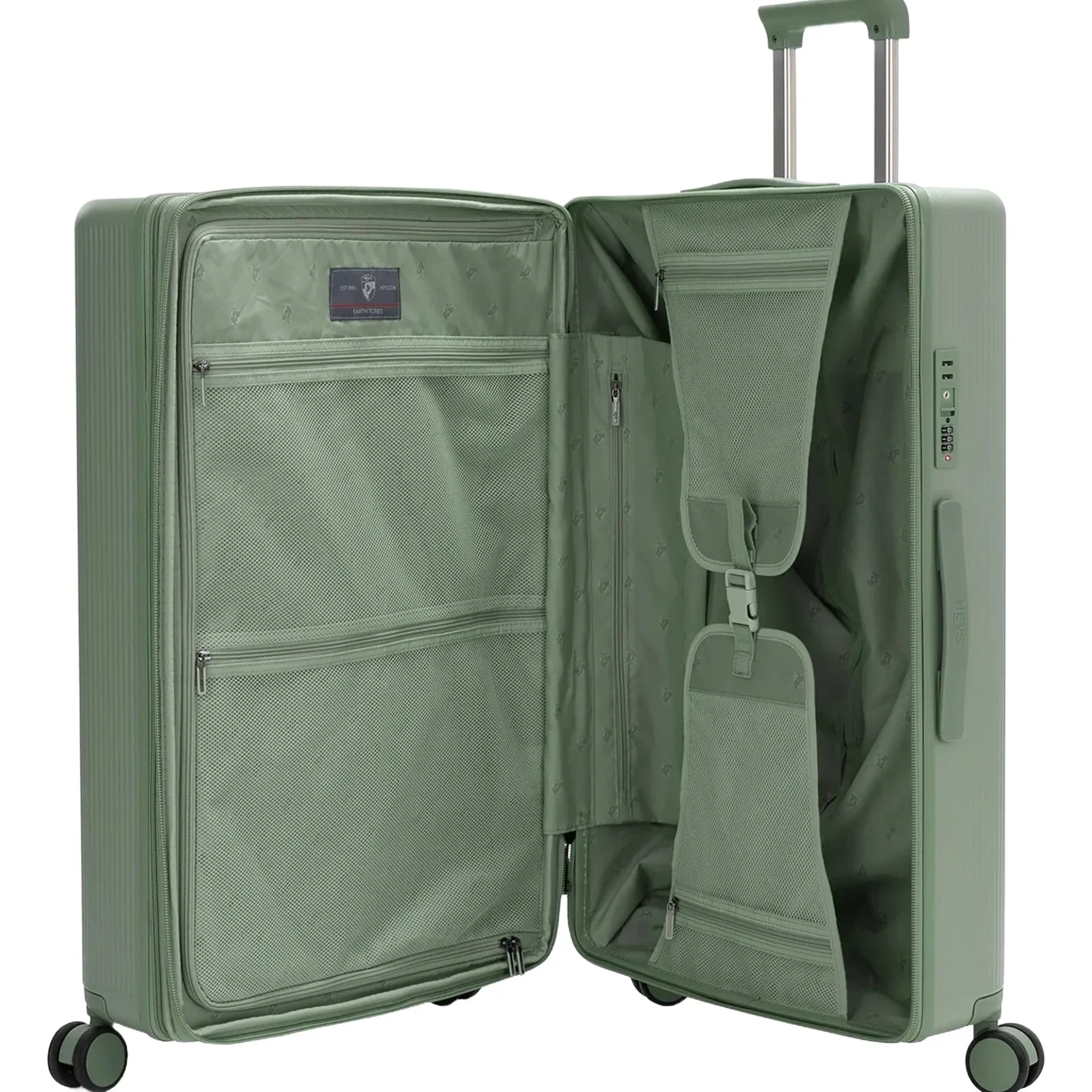 Earth Tones - 4-Rollen-Trolley L 76 cm erw. (moss)