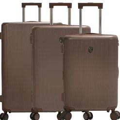 Earth Tones - 4-Rollen-Trolley Set 3tlg. L/M/S erw. (umber)