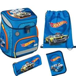 EasyFit - Schulranzen Set 5tlg. (Hot Wheels)