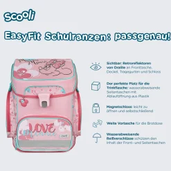 EasyFit - Schulranzen Set 5tlg. (Minnie Mouse)