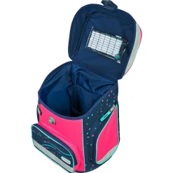 EasyFit Glow DIN - Schulranzen Set 5tlg. (Dotty Dolphin)