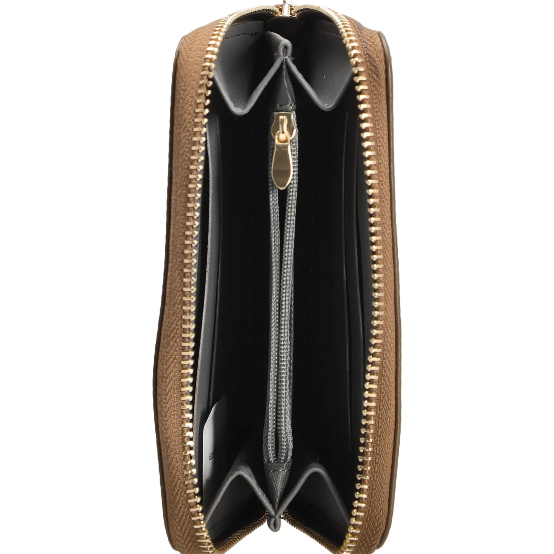 Ebba - Geldbörse 4cc 15 cm (olive/gold)