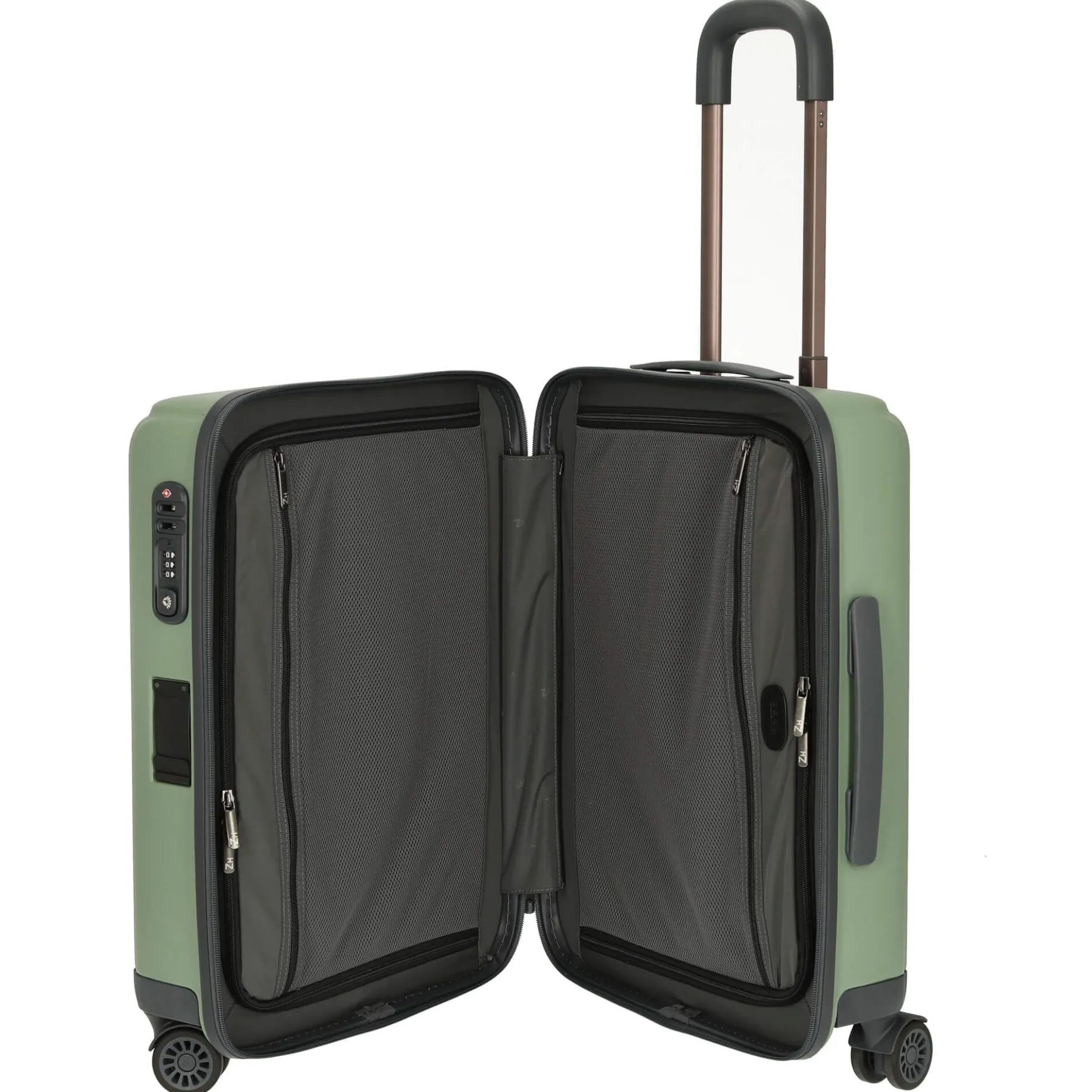 Edge Light Carry-On - 4-Rollen-Trolley 55.9 cm (sage)