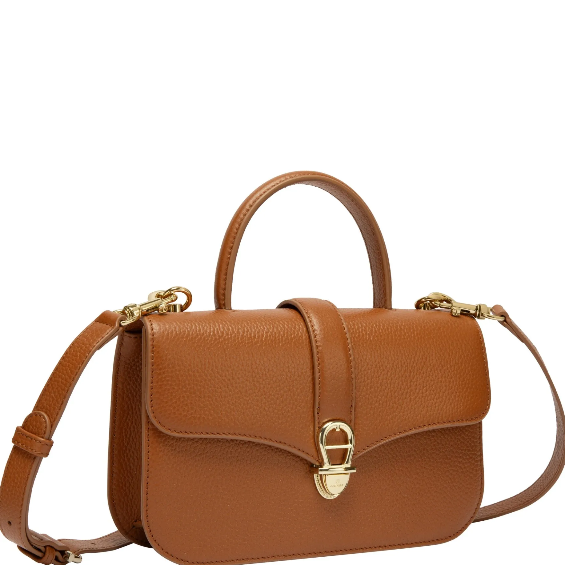 Elsa - Henkeltasche S 24.5 cm (cognac brown)