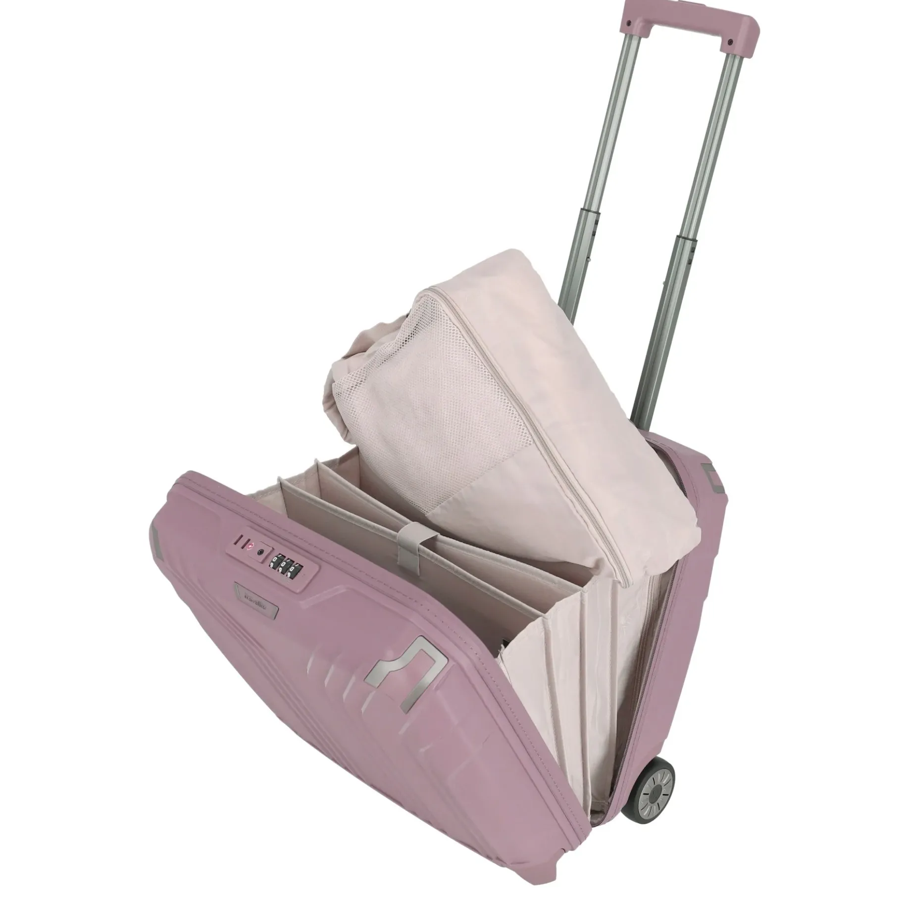 Elvaa - 2-Rollen-Businesstrolley 15.6" 44 cm (rose)