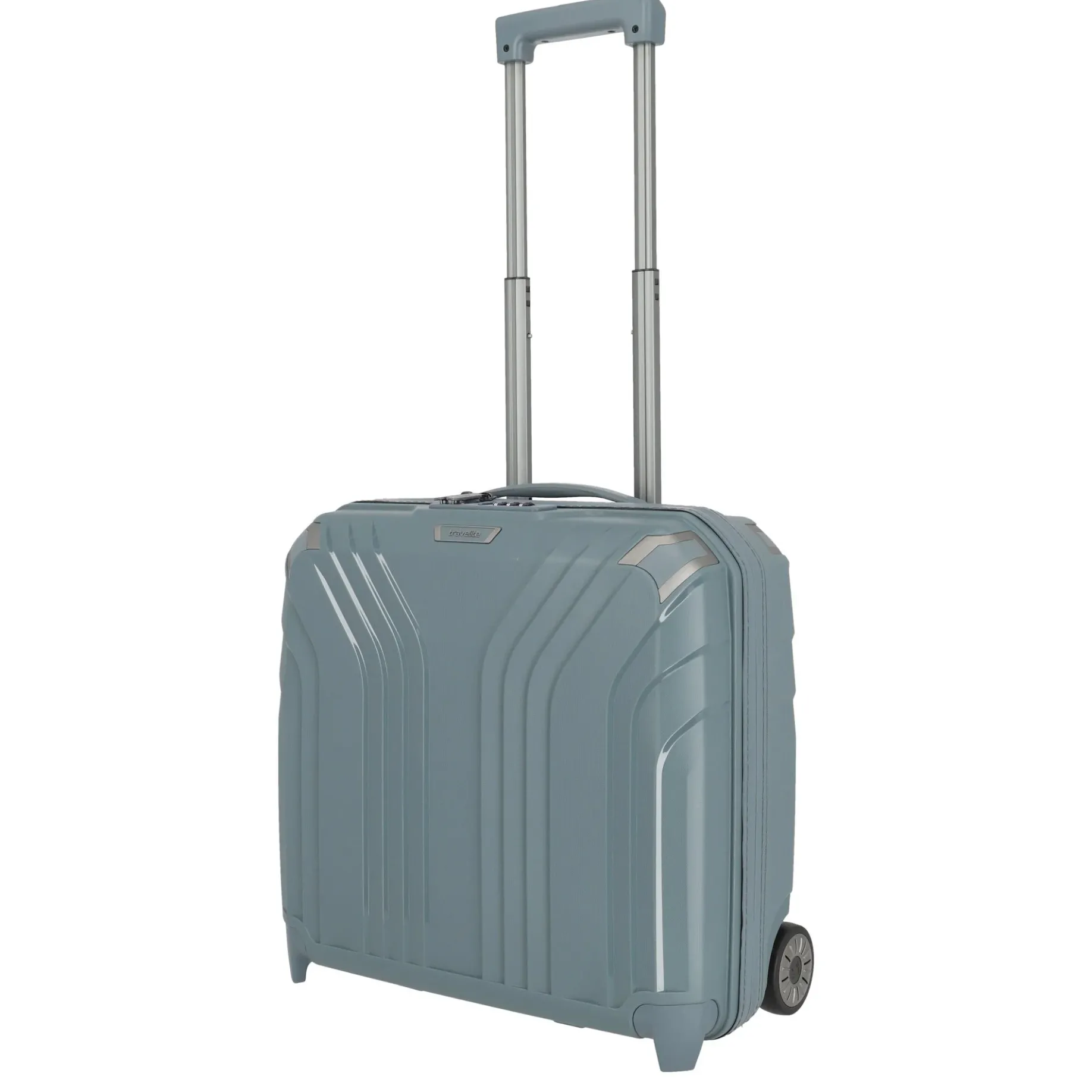 Elvaa - 2-Rollen-Businesstrolley 15.6" 44 cm (blaugrau)