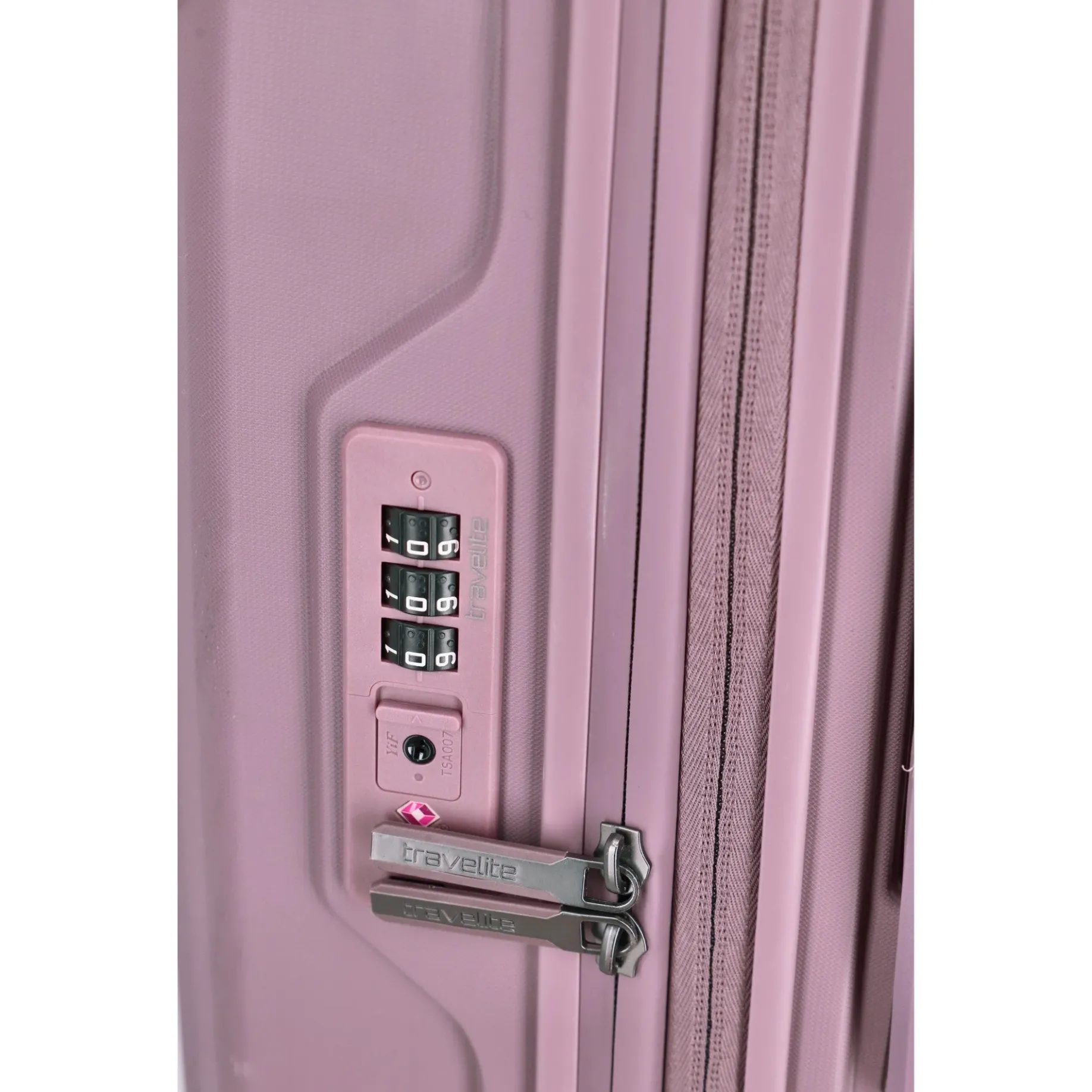 Elvaa - 4-Rollen-Trolley M 66 cm erw (rose)