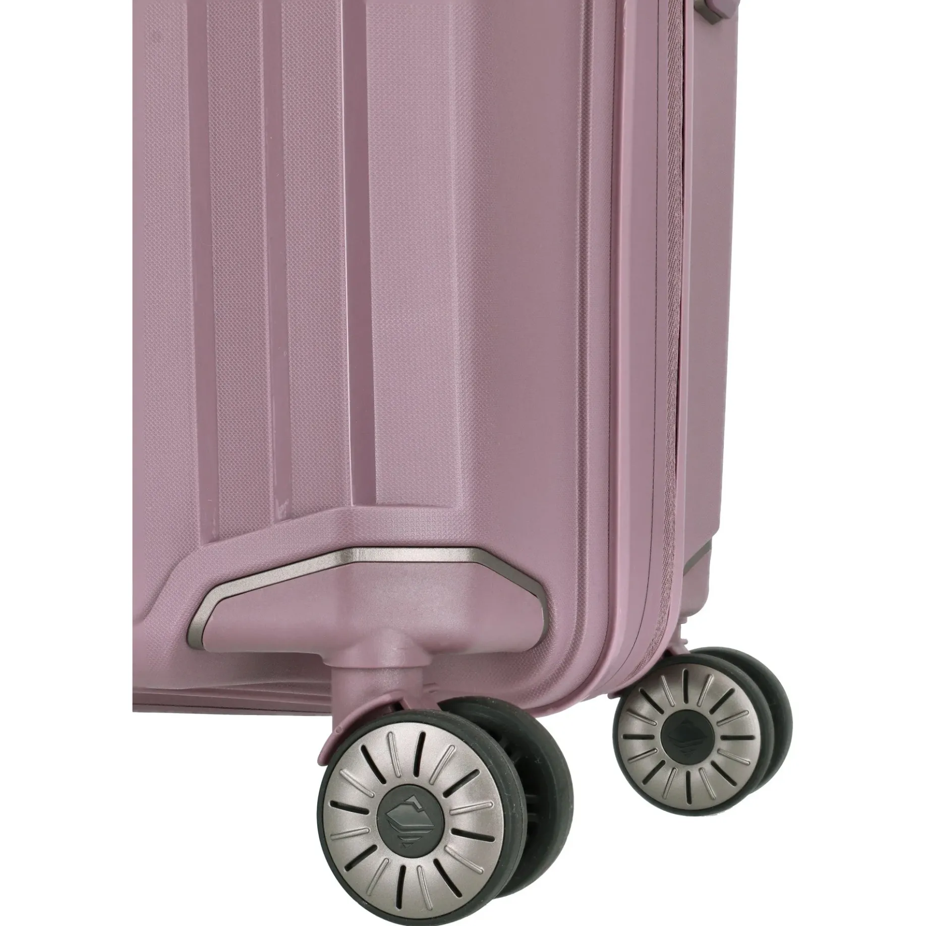 Elvaa - 4-Rollen-Trolley M 66 cm erw (rose)