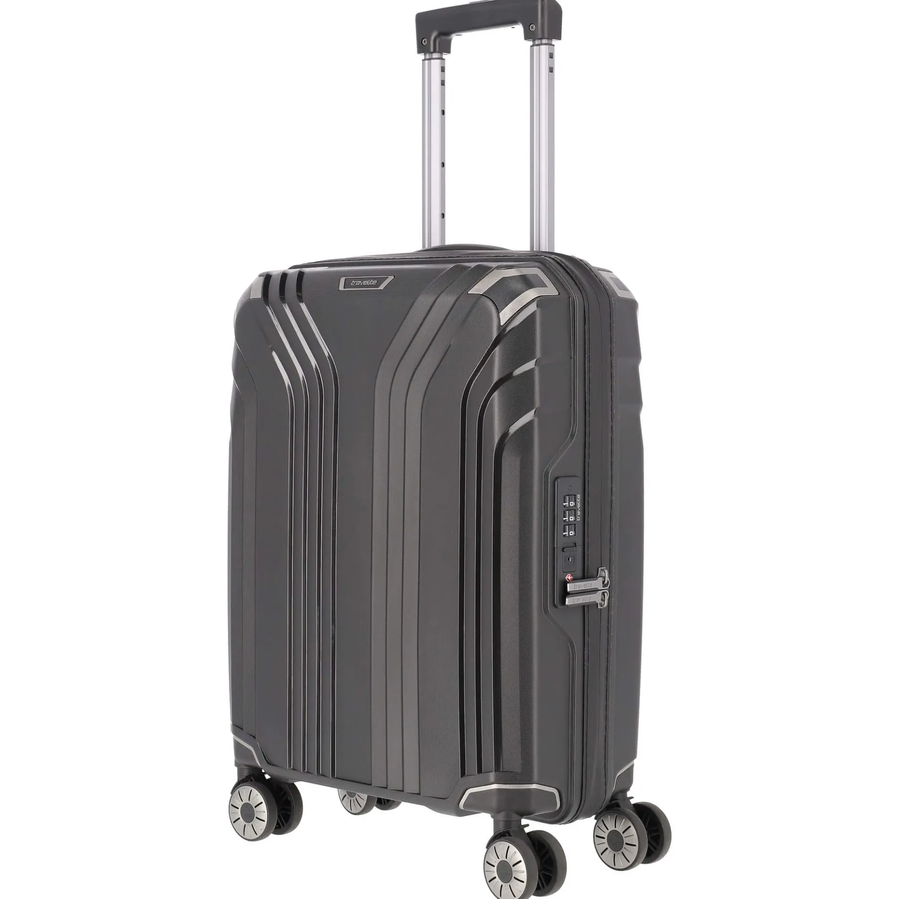 Elvaa - 4-Rollen-Trolley S 55 cm (black)