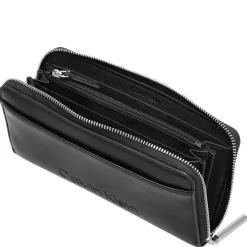 Embossed Logo - Geldbörse L 12cc 19.2 cm RFID (ck black)