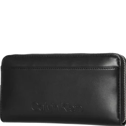 Embossed Logo - Geldbörse L 12cc 19.2 cm RFID (ck black)