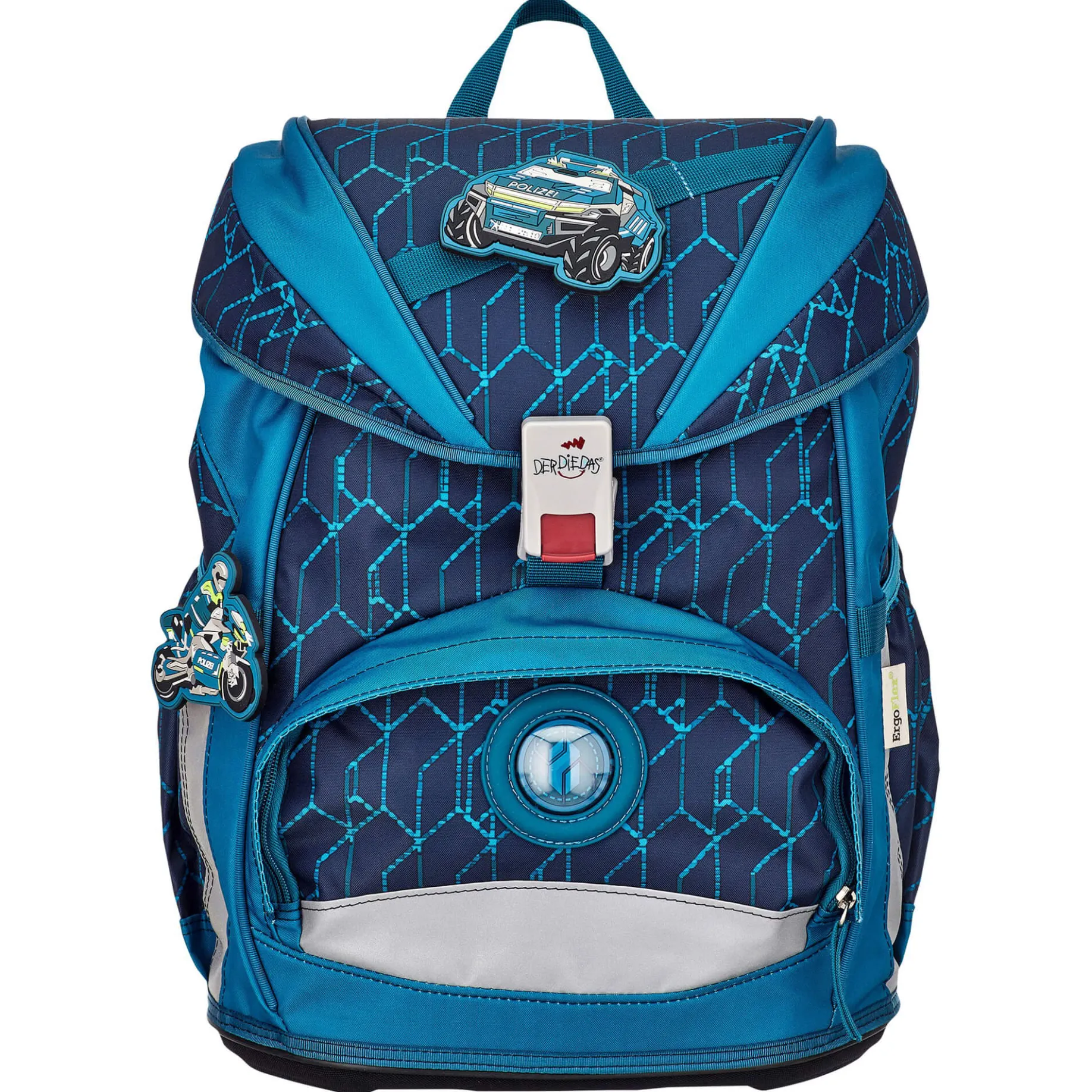 ErgoFlex - Schulranzen Set 5tlg. 800g (Blue Speed)
