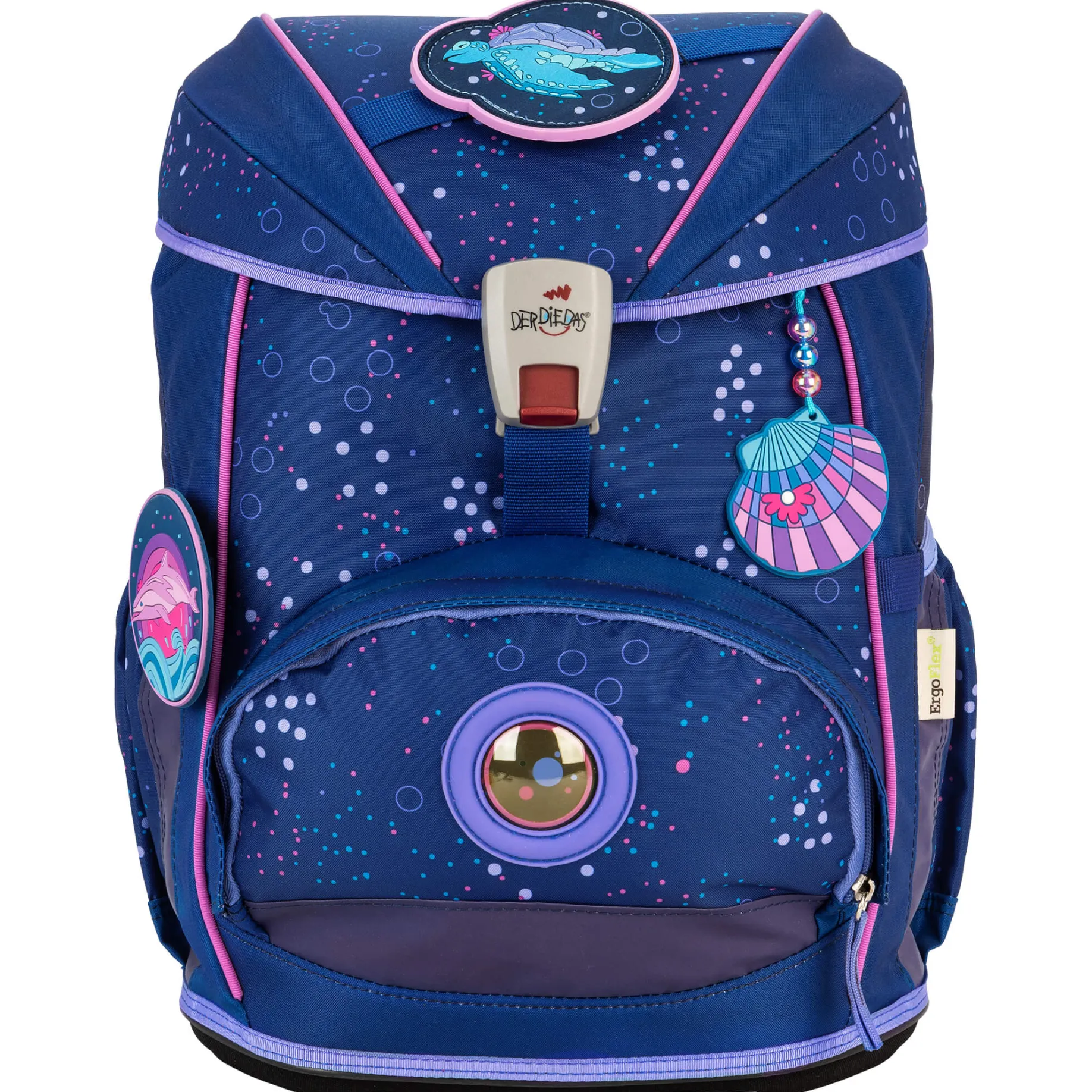 ErgoFlex - Schulranzen Set 5tlg. 800g (Deep Ocean)