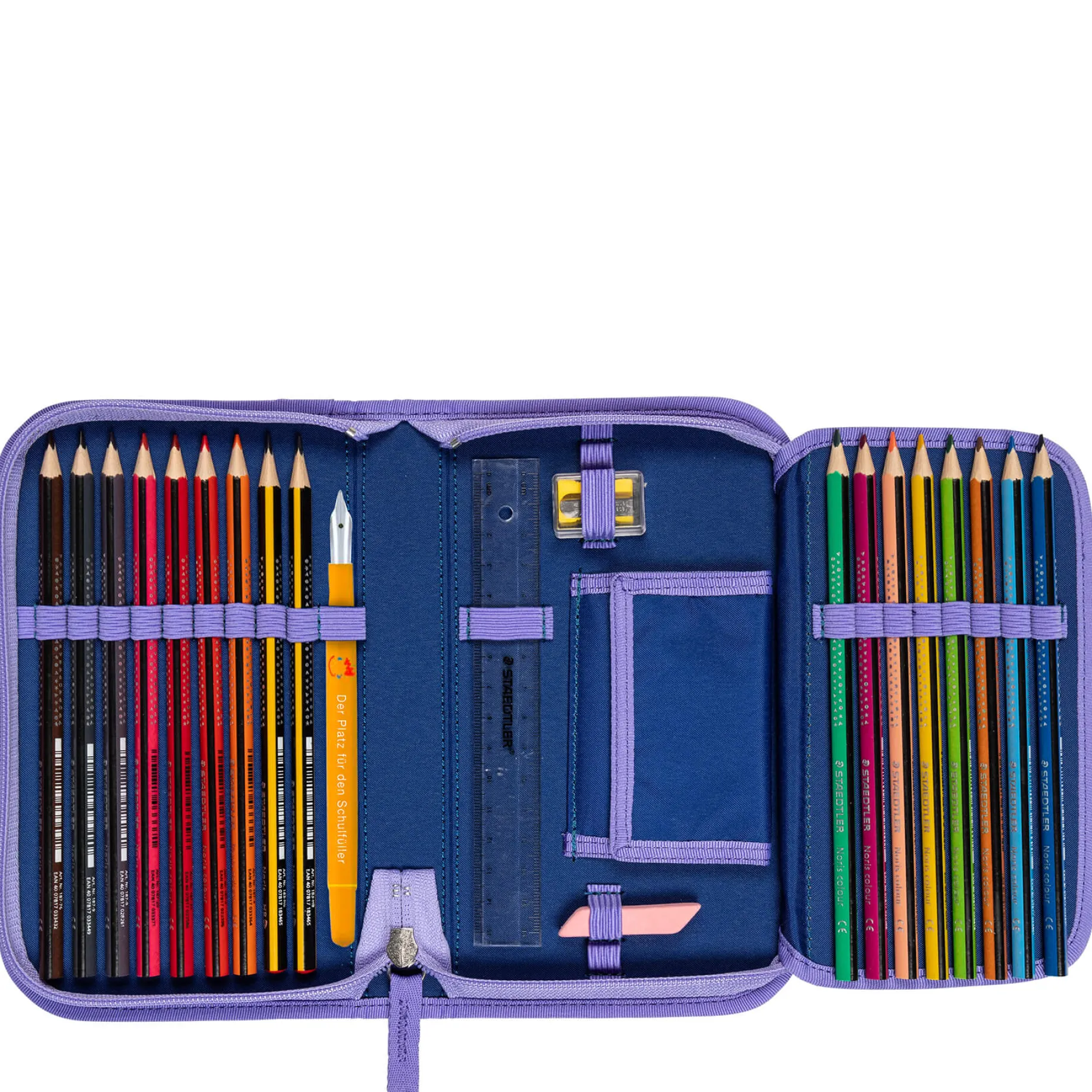 ErgoFlex - Schulranzen Set 5tlg. 800g (Deep Ocean)