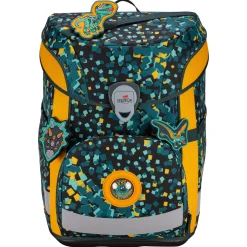ErgoFlex Easy - Schulranzen Set 5tlg. 950 g (Dino Time)
