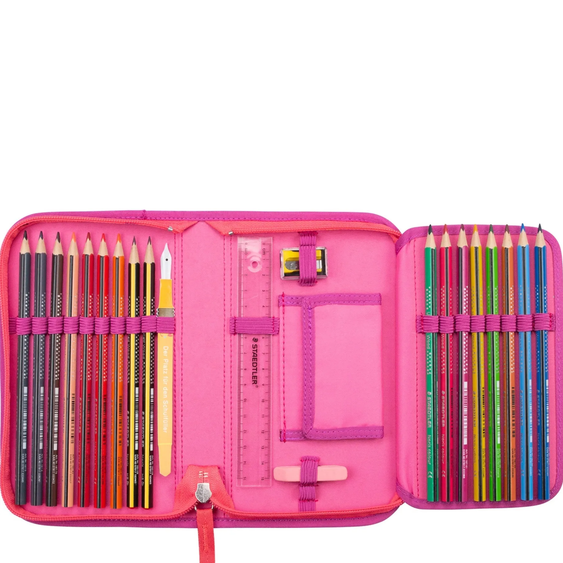 ErgoFlex Easy - Schulranzen Set 5tlg. 950 g (Roses)