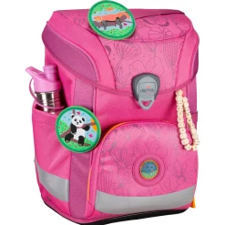 ErgoFlex Easy Exclusive ECO - Schulranzen Set 5tlg. 950g (Pink Planet)